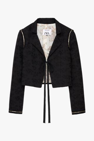 Zara + Cropped Jacket