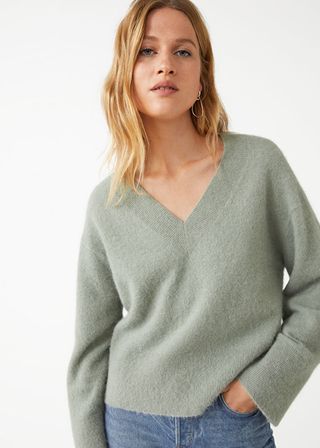 & Other Stories + Oversized Alpaca Wool Sweater