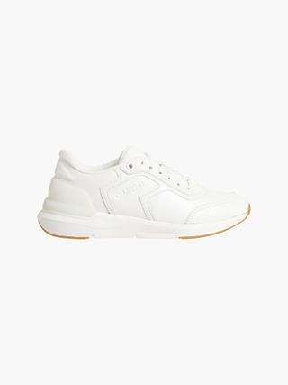 Calvin Klein + Recycled Faux Leather Trainers