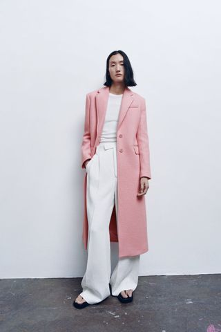 Zara + Tailored Coat