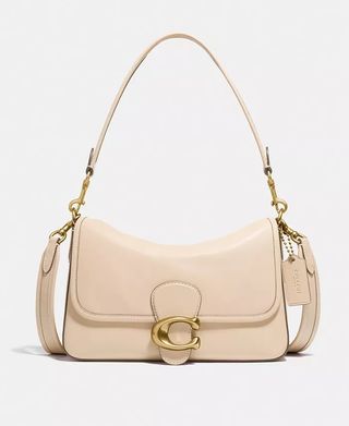 Coach + Soft Tabby Leather Shoulder Bag with Removable Crossbody Strap
