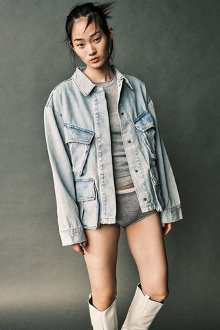 Zara + TRF Denim Jacket
