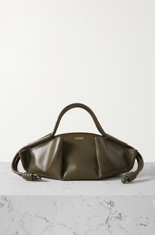 Loewe + Paseo Leather Shoulder Bag