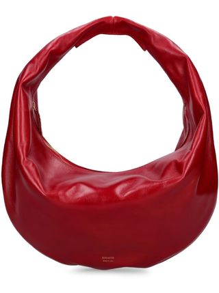 Khaite + Medium Olivia hobo patent leather bag