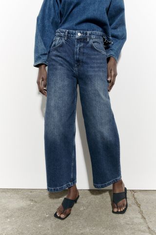 Zara + ZW The Midrise Loose Fit Jeans