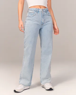 Abercrombie + Curve Love Relaxed Jeans