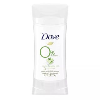 Dove + 0% Aluminum Cucumber & Green Tea Deodorant Stick