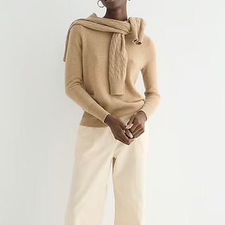 J.Crew + Cashmere Classic-Fit Crewneck Sweater