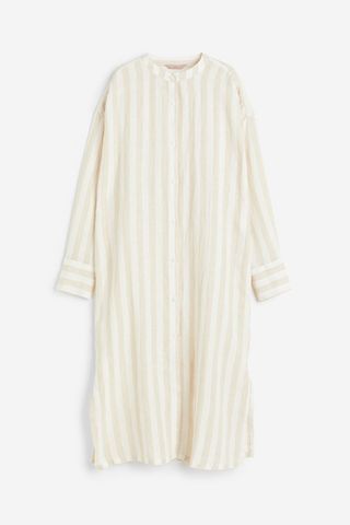 H&M + Linen-Blend Nightgown