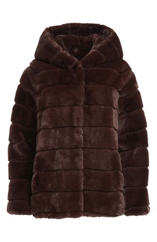 Apparis + Goldie 5 Faux Fur Coat