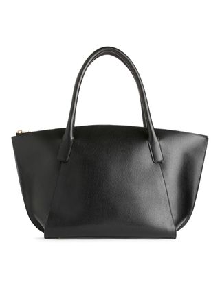 Arket + Leather Tote Bag