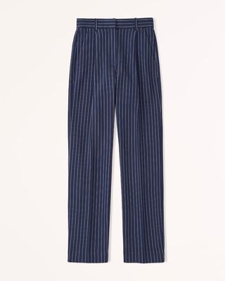 Abercrombie & Fitch + Tailored Relaxed Straight Pant