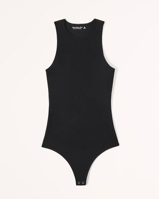Abercrombie & Fitch + Soft Matte High-Neck Bodysuit