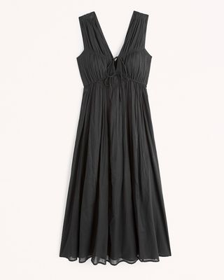 Abercrombie & Fitch + Tank Tie-Front Maxi Dress