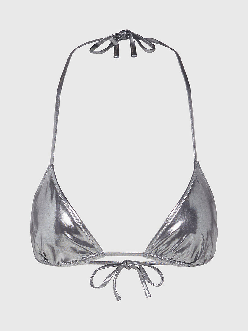 Calvin Klein + Triangle Bikini Top