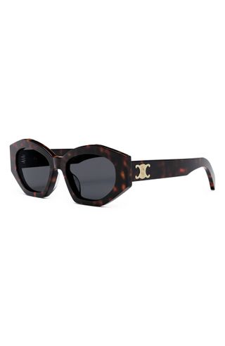 Celine + Triomphe 54mm Cat Eye Sunglasses