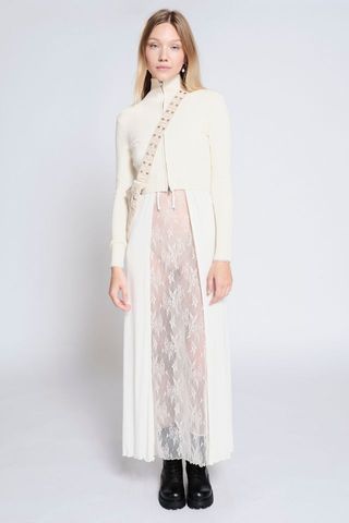 Urban Outfitters + Toulouse Sheer Lace Midi Dress