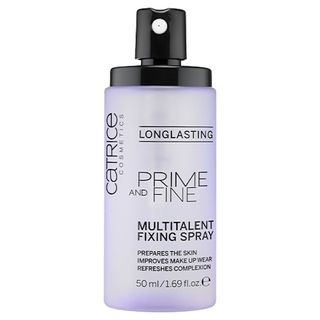 Catrice Cosmetics + Prime And Fine Multitalent Fixing Spray