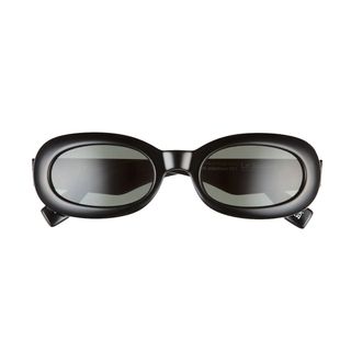 Le Specs + Outta Trash 53mm Oval Sunglasses
