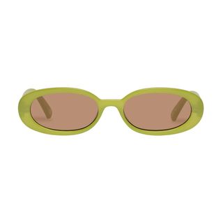 Le Specs + Outta Love 51mm Oval Sunglasses