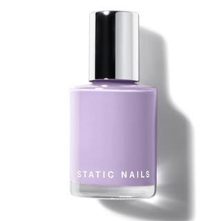 Static Nails + Liquid Glass Lacquer in Lavender Fields