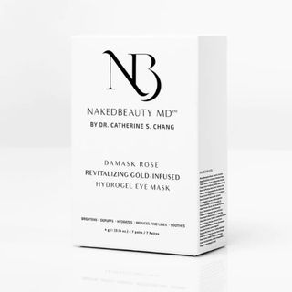 NakedBeauty MD + Damask Rose Revitalizing Gold-Infused Hydrogel Eye Mask (7 Pairs)