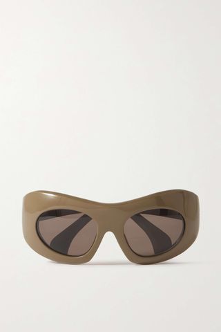 Port Tanger + Ruh D-Frame Acetate Sunglasses