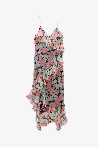 Zara + Ruffle Front Dress