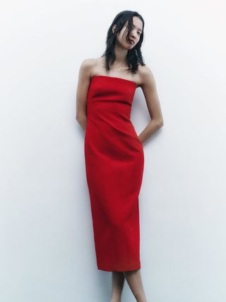 Zara + Midi Sheath Dress