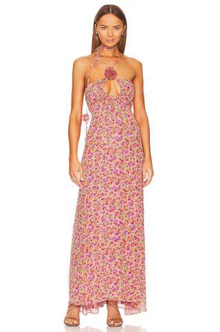 For Love & Lemons + Suzette Maxi Dress