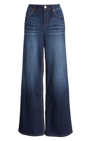 1822 Denim + High Waist Wide Leg Jeans