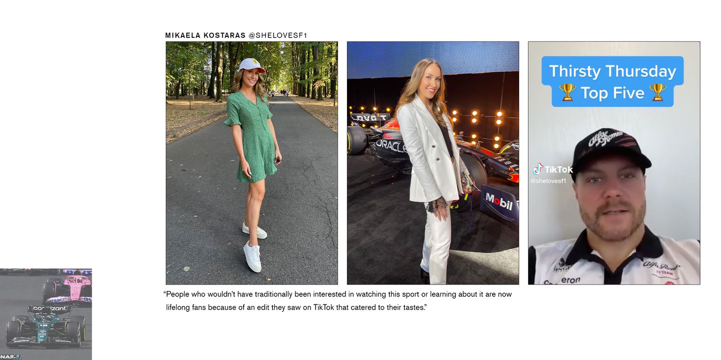 The Female Content Creators Ushering In a New Era of F1 | Who What Wear