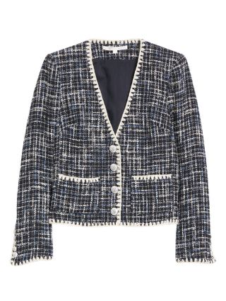 Veronica Beard + Bosea Cotton Blend Tweed Jacket
