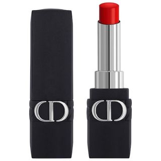 Dior + Rouge Dior Forever Transfer-Proof Lipstick in 999 Forever Dior