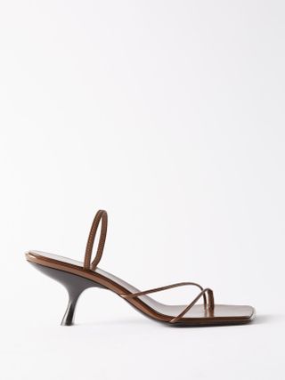 The Row + Rai 65 Patent-Leather Sandals