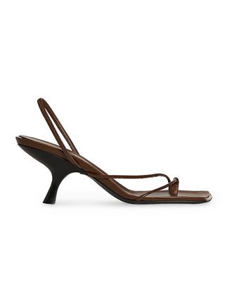 The Row + Rai Slingback Square Toe Sandals