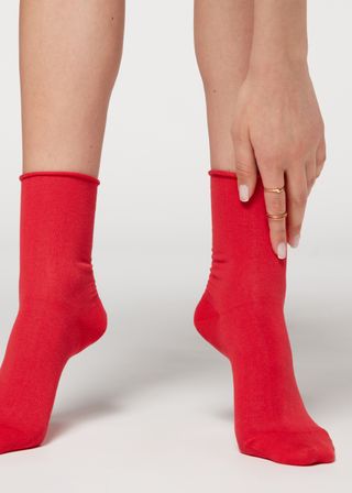 Calzedonia + Non-Elastic Cotton Ankle Socks