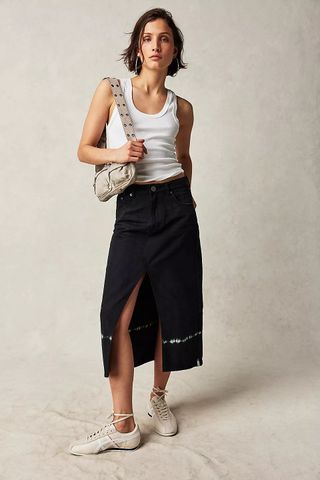 OneTeaspoon + Black Magic Rocko Long Length Skirt