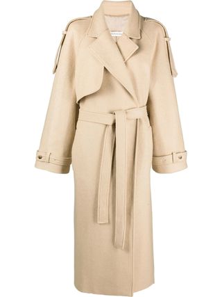 The Frankie Shop + Neutral Suzanne Trench Coat
