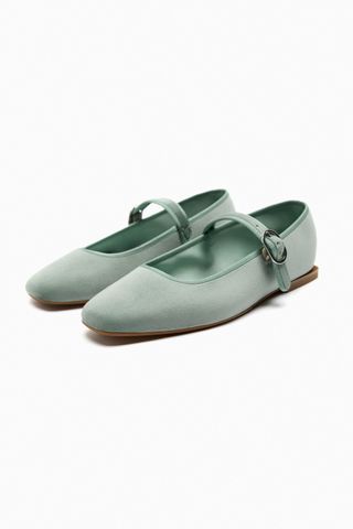 Zara + Velvet Flat Shoes