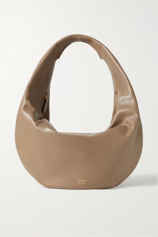 Khaite + Olivia Medium Leather Shoulder Bag