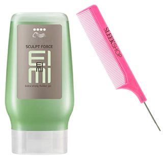 Eimi + Comb + Sculpt Force Extra Strong Flubber Gel