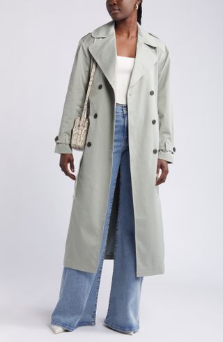 Open Edit + Belted Trench Coat