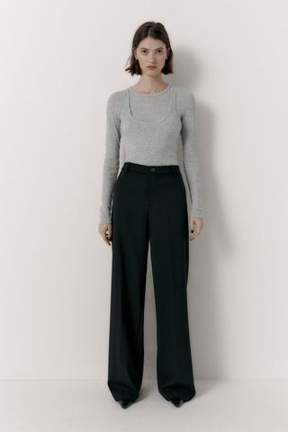 Zara + Full-Length Pants