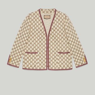 Gucci + GG Tweed Jacket