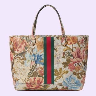 Gucci + GG Flora Large Tote Bag