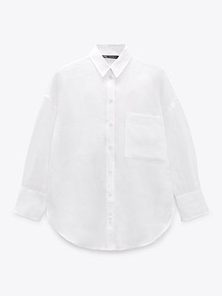 Zara + Linen Shirt