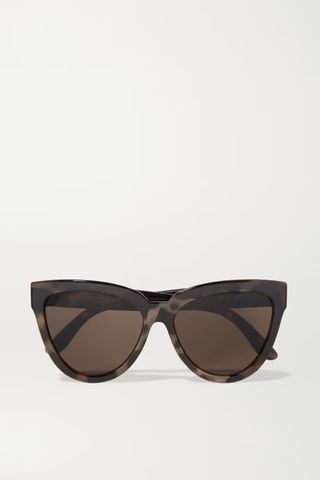 Le Specs + Liar Lair Cat-Eye Tortoiseshell Acetate Sunglasses