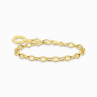 Thomas Sabo + Classic Gold Charm Bracelet