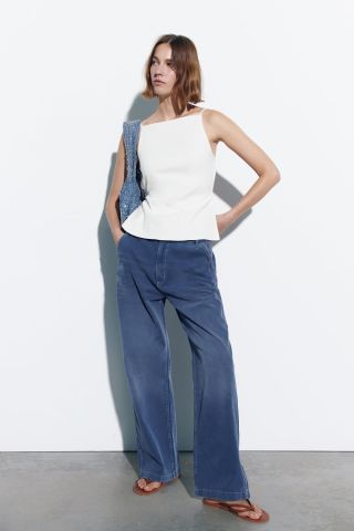 Zara + Chino Fit Pants